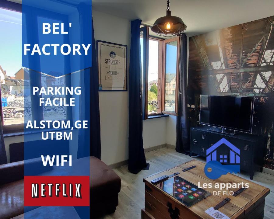 Les Studios De Flo' : The Bel'Factory 38 M² Wifi Belfort Kültér fotó